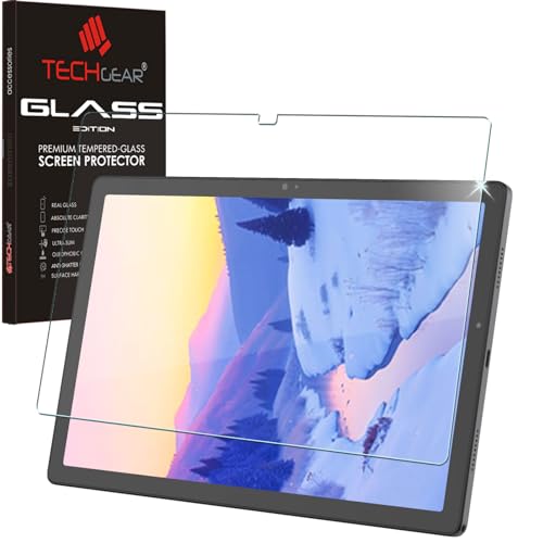 TECHGEAR Vidrio Compatible con Samsung Galaxy Tab A8 10.5' 2022 (SM-X200 / X205) Protector de Pantalla Vidro Templado [Dureza 9H] [Alta Definición][Resistente a los arañazos] [Sin Burbuja]