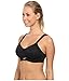 Nike Women's Dri-FIT? Pro Hero Bra Black/Black/Black/Volt 34DD