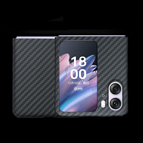 Gimenohig Ultra Thin And Light Carbon Fiber Case For Oppo Find N2 Flip #TOP1