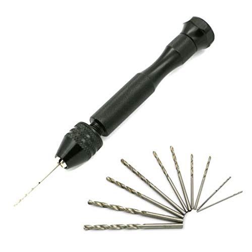 1 Set Epoxy Steel Manual Craft Mini Drill for Sharp HSS Micro Mini Twist Drill B