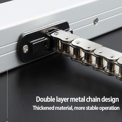 24V Electric Window Opener Actuator with Remote Control & Switch, 600N Greenhouse Opener for Casement & Skylights, Adjustable Stroke 300-1000mm, Home Anti-Theft Solution