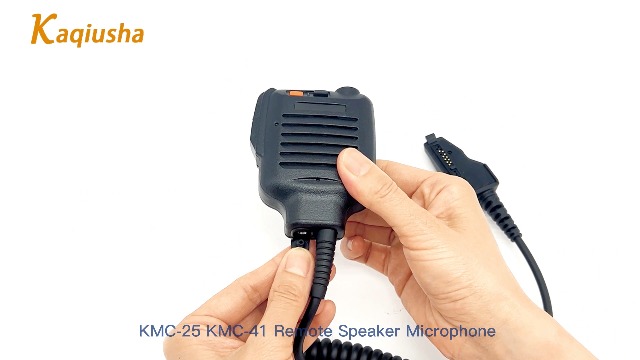 Amazon.com: 2 Pack KMC-25 KMC-41 Shoulder Lapel Mic Speaker