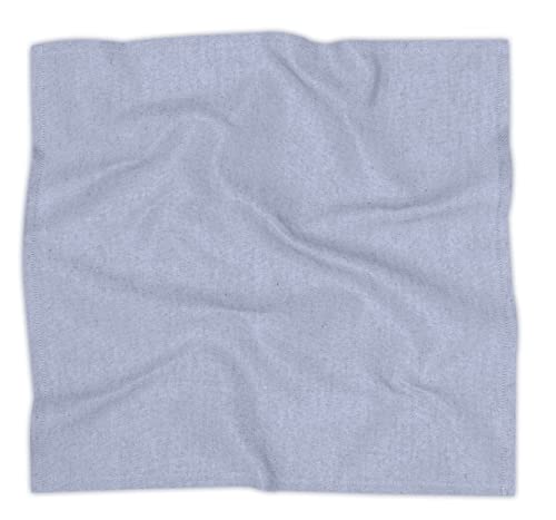 Ruvanti Cloth Napkins Set Of 12, 18X18 Reusable Napkins Cloth Washable, Soft & Durable Table Napkins, Polycotton Chambray Dinner Napkins For Parties, Christmas, Thanksgiving, Weddings - Midnight Blue #TOP7