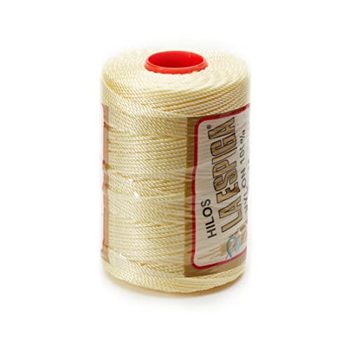 Image of Espiga No.18-100% Nylon Omega String Cord for Knitting and Crochet - 02 Baby Yellow