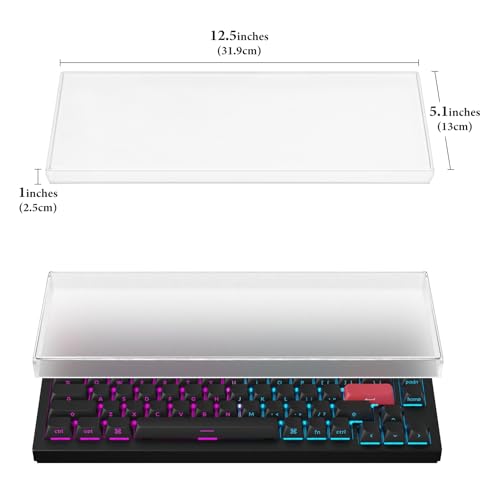 Cubierta de teclado 75% Acrílico para 84 teclas miniatura 4