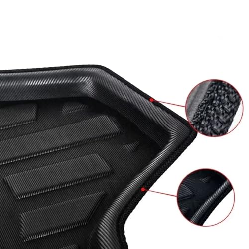 Tapis coffre pour MG ZS 2017-2018 bac de protection arrière imperméable