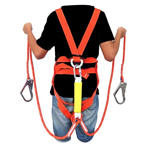 Arnês de escalada ao ar livre, cinto de segurança, treinamento de escalada de montanha, equipamento