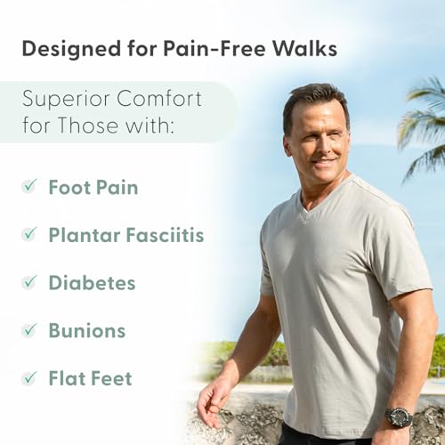 Orthofeet Men's Orthopedic Saturn Hands-Free Slip-On Sandals4