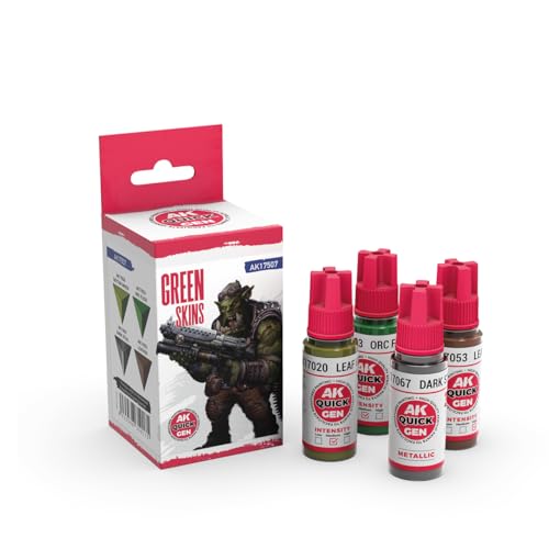 Ak Quick Gen Set Ak17507 Green Skins (4X18Ml)