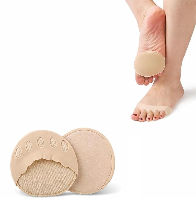 Silicone Gel Toe Separator (1 Pair) | Soft Toe Finger Socks Cushion for Men & Women | Reusable Foot Protector for Corns, Calluses & Forefoot Comfort-image-47