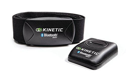 Kinetic inRide Watt Meter with Heart Rate Monitor System, Black