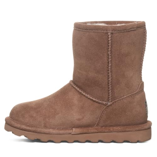 BEARPAW Youth Elle Short Boots Cocoa, Size 1 by BEARPAW - Used condition - Image 3