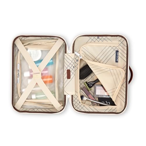 Samsonite Virtuosa Hardside Train Case, Crossbody Travel Makeup Case with Removable Strap2