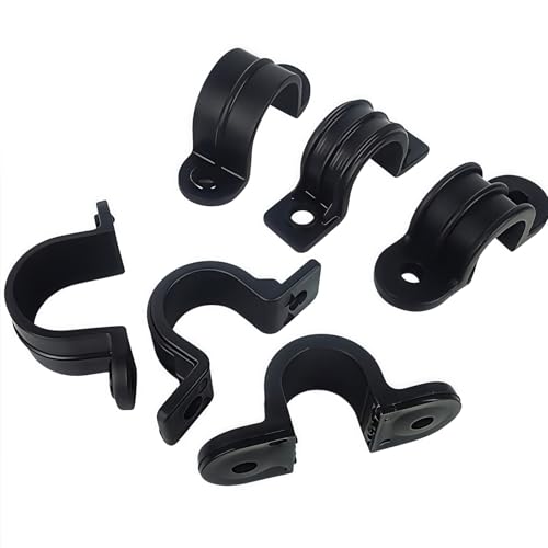 6 Pack Rollator Seat Cushion Bracket Mount Parts, Rollator Walker Seat Clamp U Brackets, Drive Walker Replacement Parts, Rollator Seat Attachment Brackets Accessories