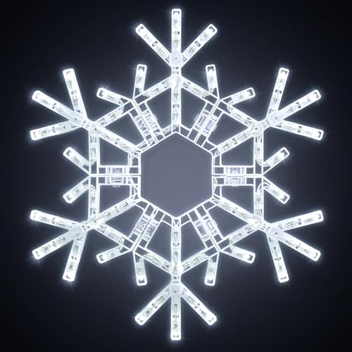 Brightown 20 Inch Folding Snowflake Lights