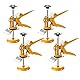 Geoyien fliesenheber, Höhenversteller für Fliesen, 4 Stück Präzisions-Locator, Handheld Jack, robust und langlebig, geeignet zum Heben und Befestigen von Fliesen, Böden, Türen und Fenstern