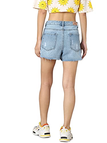 ONLY Onltexas Reg DNM Skort Bj Noos – Ansicht 5