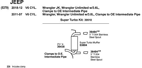 DynoMax 39510 Stainless Steel Exhaust System - Thumbnail 2