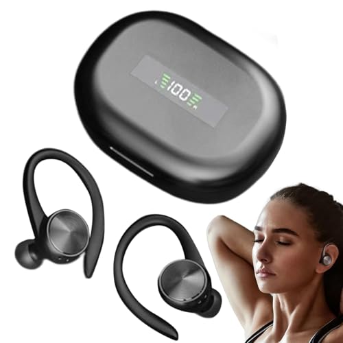 Auriculares inalámbricos, auriculares, auriculares inalámbricos a prueba de agua, auriculares intrauditivos con reducción de ruido, auriculares deportivos para teléfonos móviles, computadoras