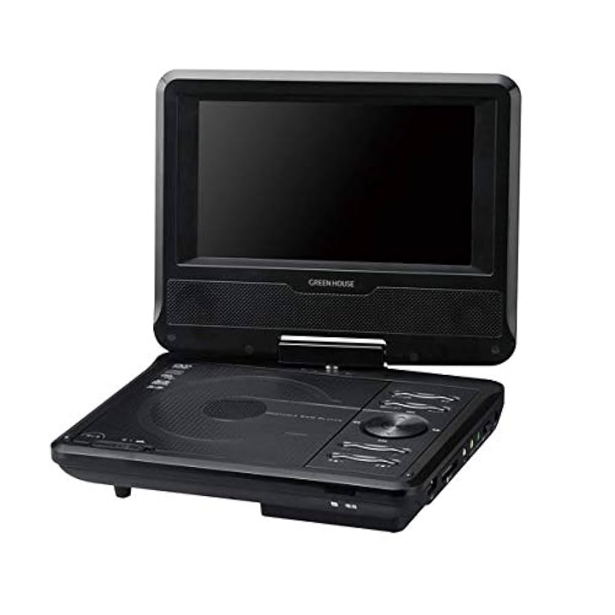 Amazon.co.jp: Greenhouse GH-PDV7LC-BK Portable DVD Player 7