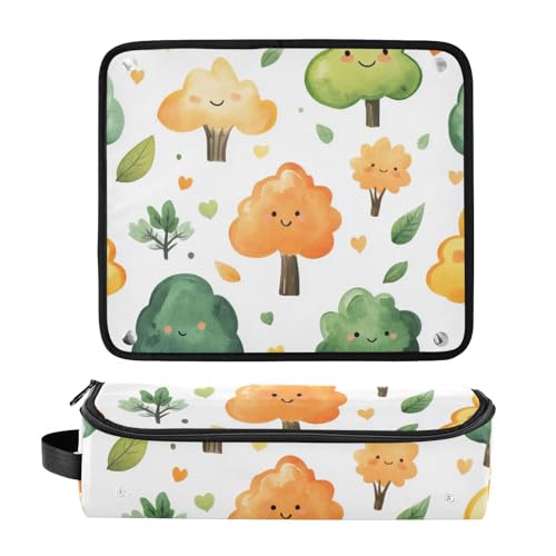 Bolsa de viaje y estera resistente al calor para planchas de cabello miniatura 3