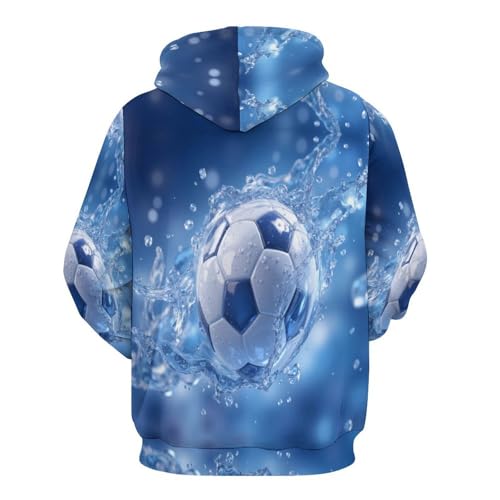 Sweatshirt 3D fantasy football splash pull pour vos sorties - 4