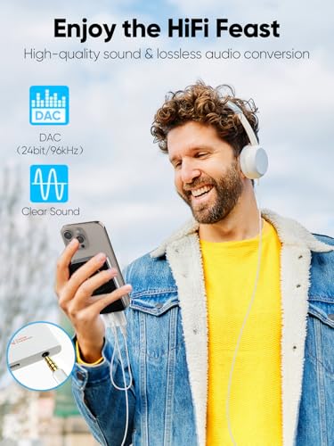 Image of CableCreation USB C to Audio & Charger Adapter Usbc Headphone with Aux Jack