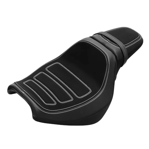 Asiento Fat Bob FXFB FXFBS cojín de moto biplaza para modelos 2018 a 2024 5