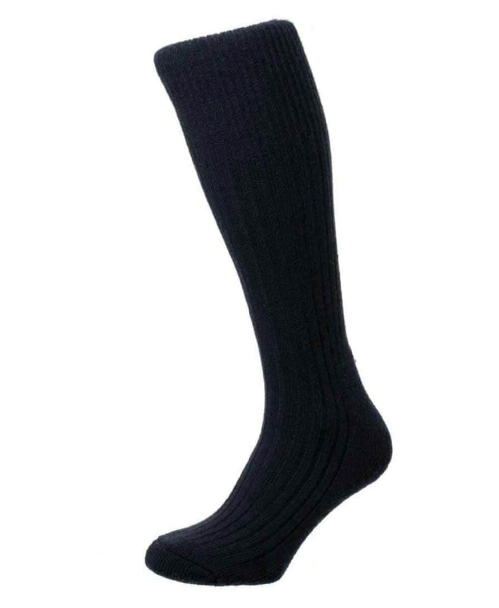 Hj Hall Men's Navy Socks Commando Wool Rich Work Boot Socks (As8, Numeric, Numeric_6, Numeric_11, Regular, Regular, 6-11)
