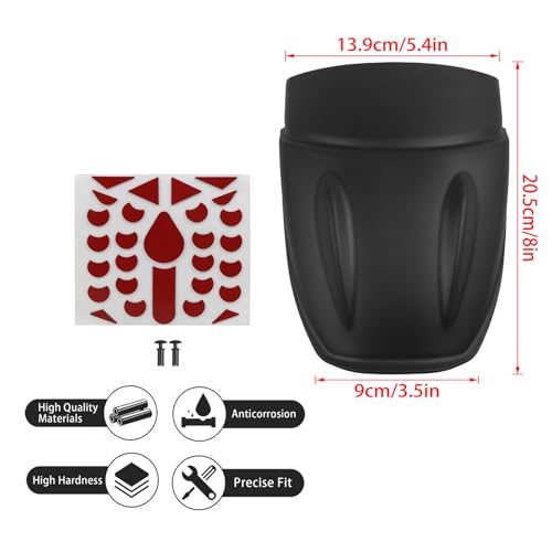 Image of CHIFUN Front Fender Mudguard Extender Wheel Cover Splash Guard Extension Replacement for Yamaha MT09 MT-09 MT09 SP 2021-2023 Motorcycle Dust Guards Accessories