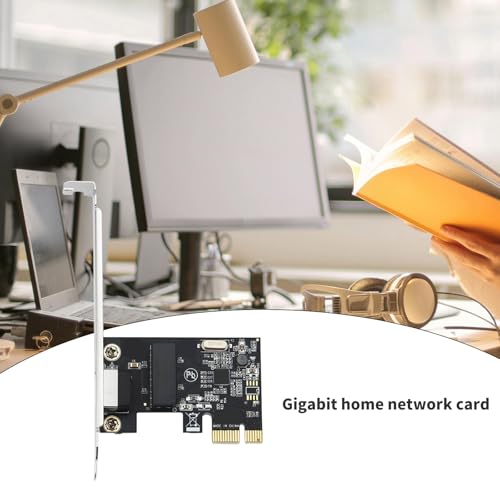Tarjeta de Red Ethernet Gigabit PCIe Chip RTL8111E Puerto RJ45 Instalación 10/100/1000Mbps para PC de Escritorio miniatura 4