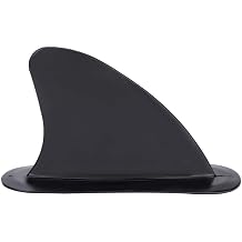 Kayak Fin, Black PVC Skeg Tracking Fin for Kayaks, Canoes, Rowing Boats
