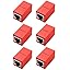 Blenori Accoppiatore RJ45 PoE Cat6/Cat5e/Cat5 | Prolunga Cavo Ethernet, Schermato, Confezione Da 6 Pezzi - 2
