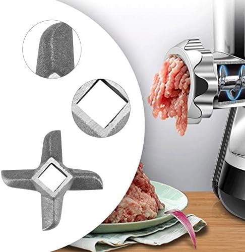 Miniatura 3 de Cuchilla para picadora de carne, repuesto para picadora de carne de acero inoxidable, hoja de molienda de alimentos, cortador de cuchillo de