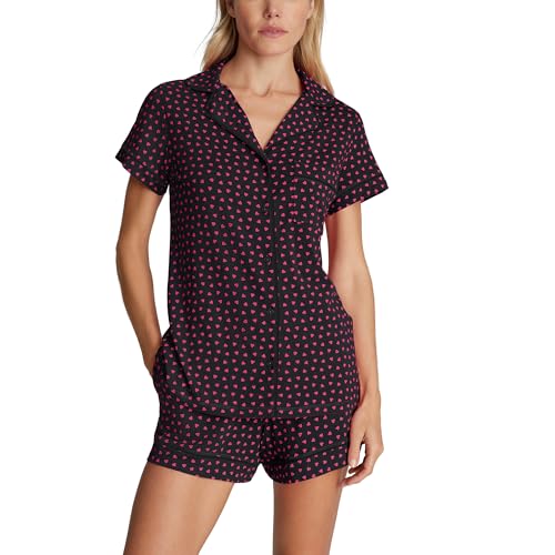 Image of Tommy John Women's Short Sleeve Top and Short Pajama Set