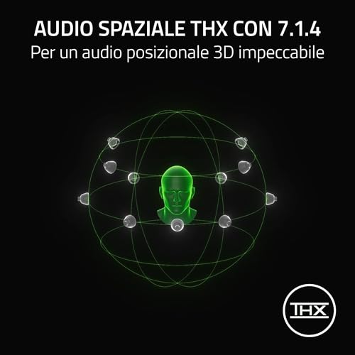 BlackShark V3 Pro - Cuffie wireless ANC da esport - Cancellazione attiva - Driver 50mm - Microfono HyperClear rimovibile - Wireless 2,4 GHz & Bluetooth - FPS - PC/Mac | Bianco - Cuffia gaming - Immagine 8