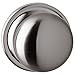 Bravura Hardware 906 Macon Knob Privacy Lockset with Modern Round Trim Door Knob for Bedroom/Bathroom, Satin Nickel
