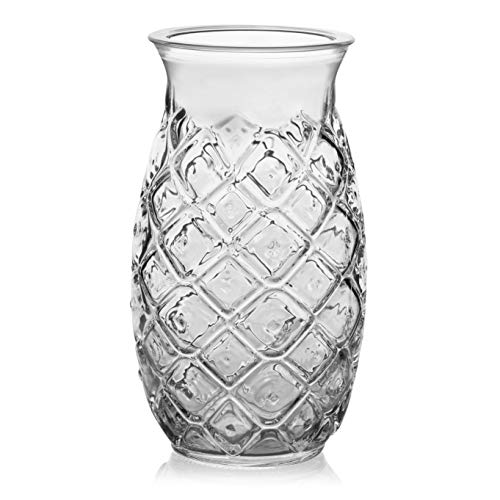 Libbey Tiki Pineapple Glasses, 17-Ounce, Set Of 4 #TOP2