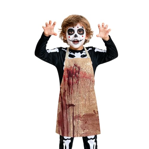 MERAGO Kids Apron Costume Prop for Girls Boys Cosplay Party Cooking Baking