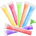 Ozera 150 Pack Popsicle Molds Bags, DIY Disposable Ice Pop Bags, Popsicle Pouches with Silicone Funnel & 2 Pop Holders, Perfect for Homemade Zero-calorie Healthy Snacks