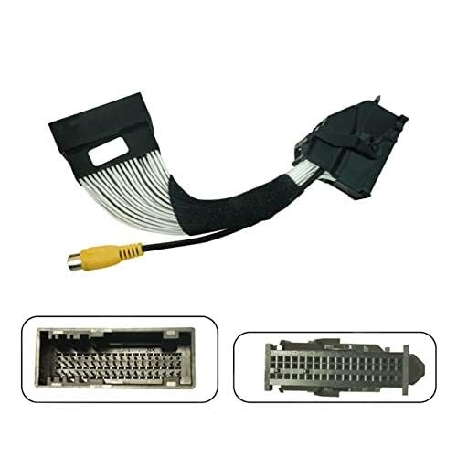 Adaptateur De Faisceau Câbles VidéO Recul pour CaméRa, Extension pour Synchronisation 1 2 3 Surveillance Vidéo Moniteur