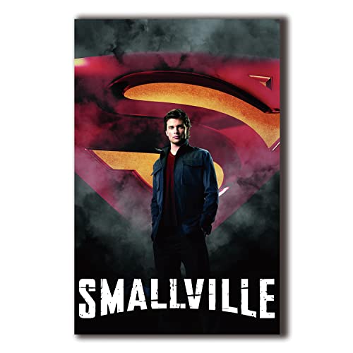 Smallville Poster sur Toile - 28x43cm - Affiche Sans Cadre (11x17) inch - Idée Cadeau Parfaite!