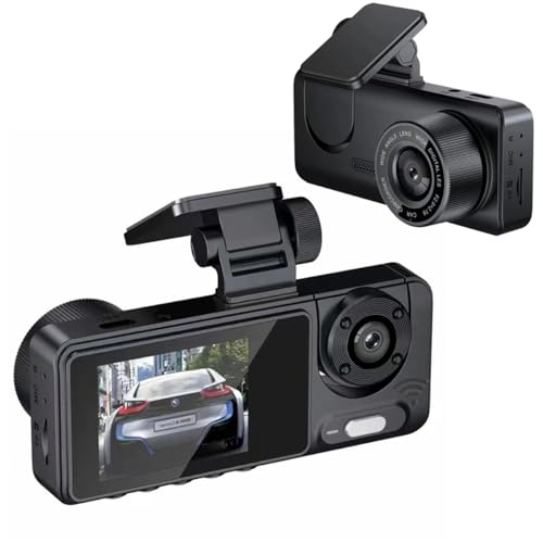 Dual Camera Car DVR R300 con GPS y 3D G Sensor 2.7 
