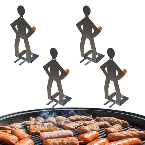 natalieenati 4PCS Funny BBQ Stand Man