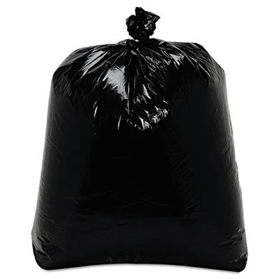 TRNML2432 Low-Density Can Liners.7mil, 16gal, 24w x 32h, Black