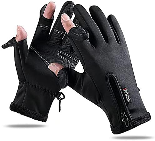 Cold Weather Gloves,Winter Gloves to Keep Warm, Running, Cycling, Driving, Hiking, Fishing, Windproof, Non-Slip, Finger Touch Screen, Warm Men and Women Gifts(M)