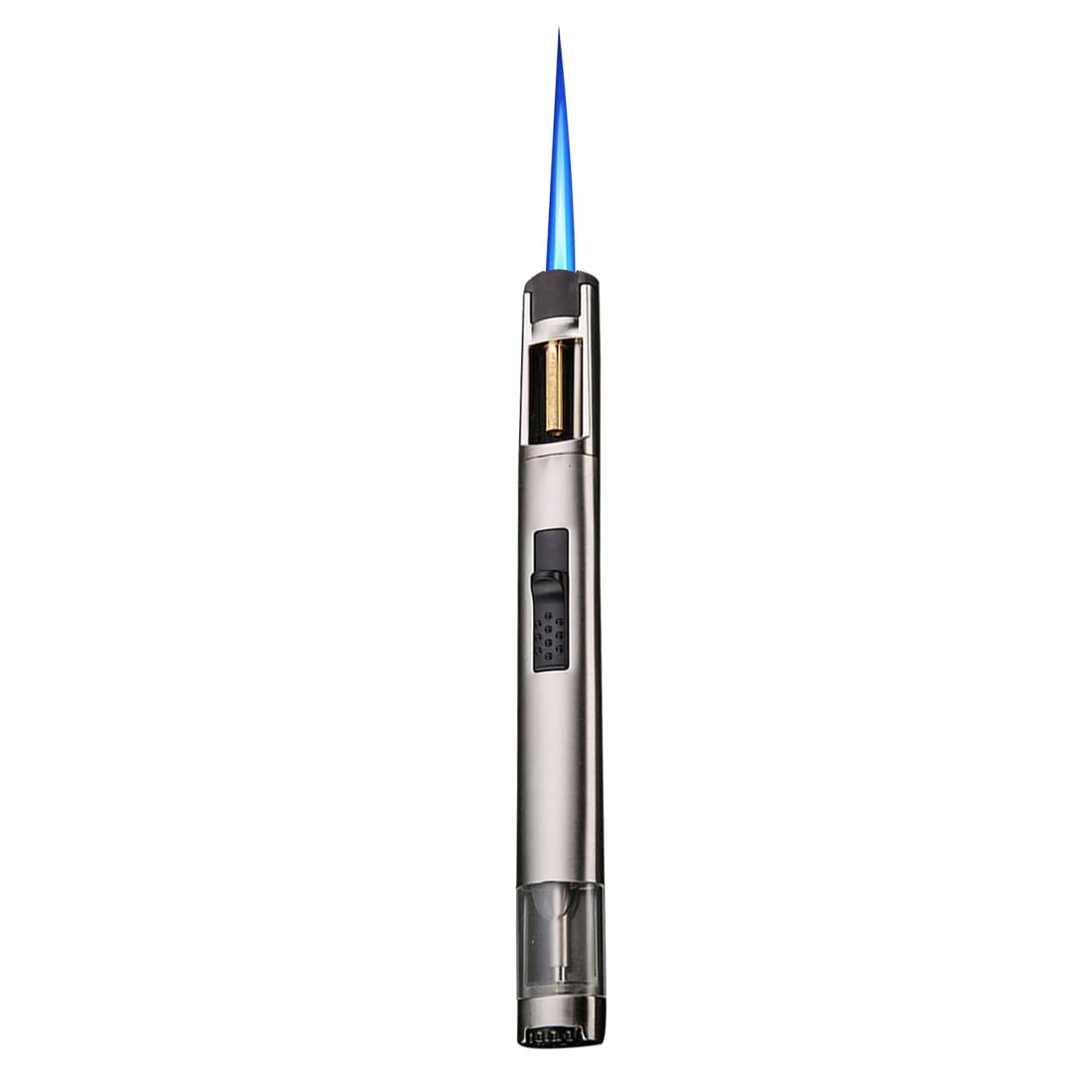 Ambrogio L 1300 Jet Torch Lighter Pen Style Adjustable Flame Refillable Gas Cigar Cigarette Lighter Fire Starter with