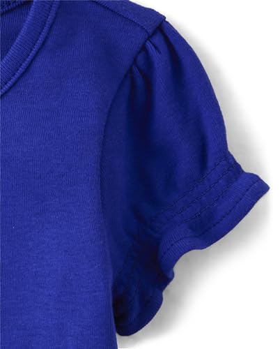 Image of Gymboree Girls' and Toddler Puff Sleeve Embroidered T-Shirt