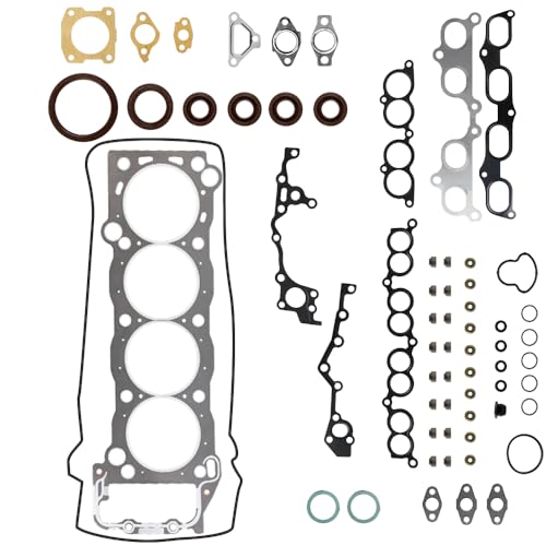 Image of Engine Cylinder Head Gasket Set Compatible with Toyota T100 1994-1998, Tacoma 1995-2004, 4Runner 1996-2000 Replacement for HGS939 HS9465PT HS34625 210221 VG1570 09-11652 VG1570