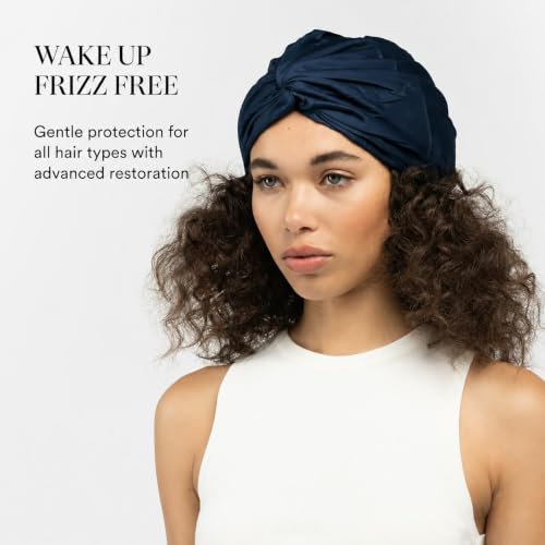 Image of Mulberry Silk Sleep Bonnet by Clementine Essentials, Wrap Style